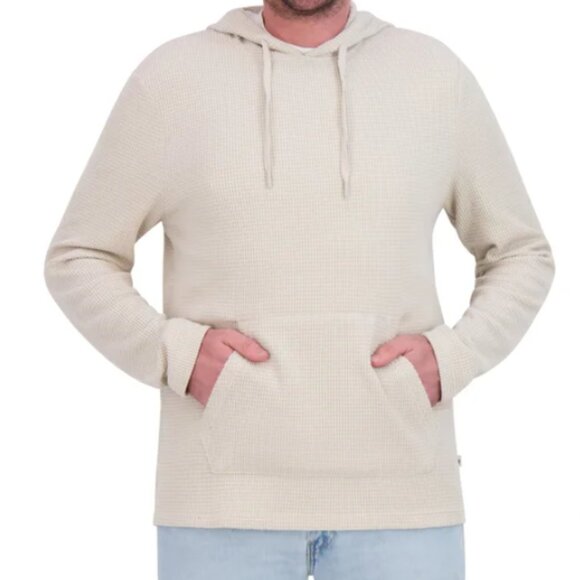 Rainforest Men's Textured Hoodie Tan Small - Picture 1 of 4